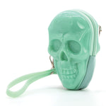 Smiling Skull Wristlet in Glow in the Dark