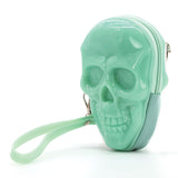 Smiling Skull Wristlet in Glow in the Dark