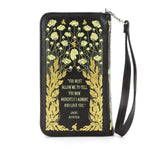 Pride and Prejudice Floral Book Wallet