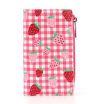 Strawberry Gingham Wallet