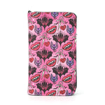 Vampire Smile & Bat Wallet in Vinyl