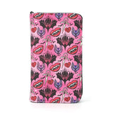 Vampire Smile & Bat Wallet in Vinyl