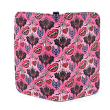 Vampire Smile & Bat Wallet in Vinyl