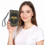 ROMANTASY DRAGON BOOK WALLET IN VINYL