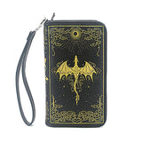 ROMANTASY DRAGON BOOK WALLET IN VINYL