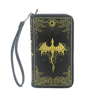 ROMANTASY DRAGON BOOK WALLET IN VINYL