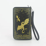 ROMANTASY DRAGON BOOK WALLET IN VINYL