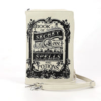 Book of Spells for Love Book Clutch Bag in Vinyl Material