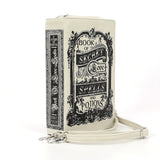 Book of Spells for Love Book Clutch Bag in Vinyl Material