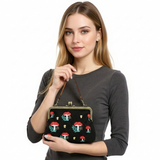 Mushrooms Kisslock Bag