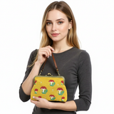 Mushrooms Kisslock Bag