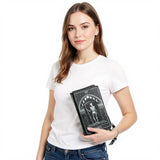 Tarot Card Book Clutch Bag in Vinyl