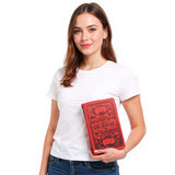 Grimoire Book Clutch Bag in Vinyl