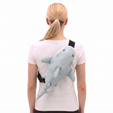 Shark Sling Bag in Nylon