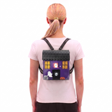 Spooky House Mini Backpack in Vinyl