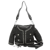 Quilted Jacket Bag in Vinyl