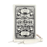 Grimoire Book Clutch Bag in Vinyl