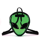 IRIDESCENT ALIEN HEAD BACKPACK