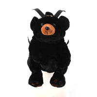 Black Bear Panda Plush Backpack