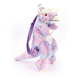 Triceratops Furry Backpack