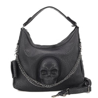 METAL SKULL HOBO IN VINYL