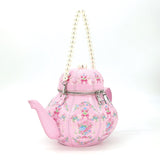 Teapot Crossbody Bag in Vinyl