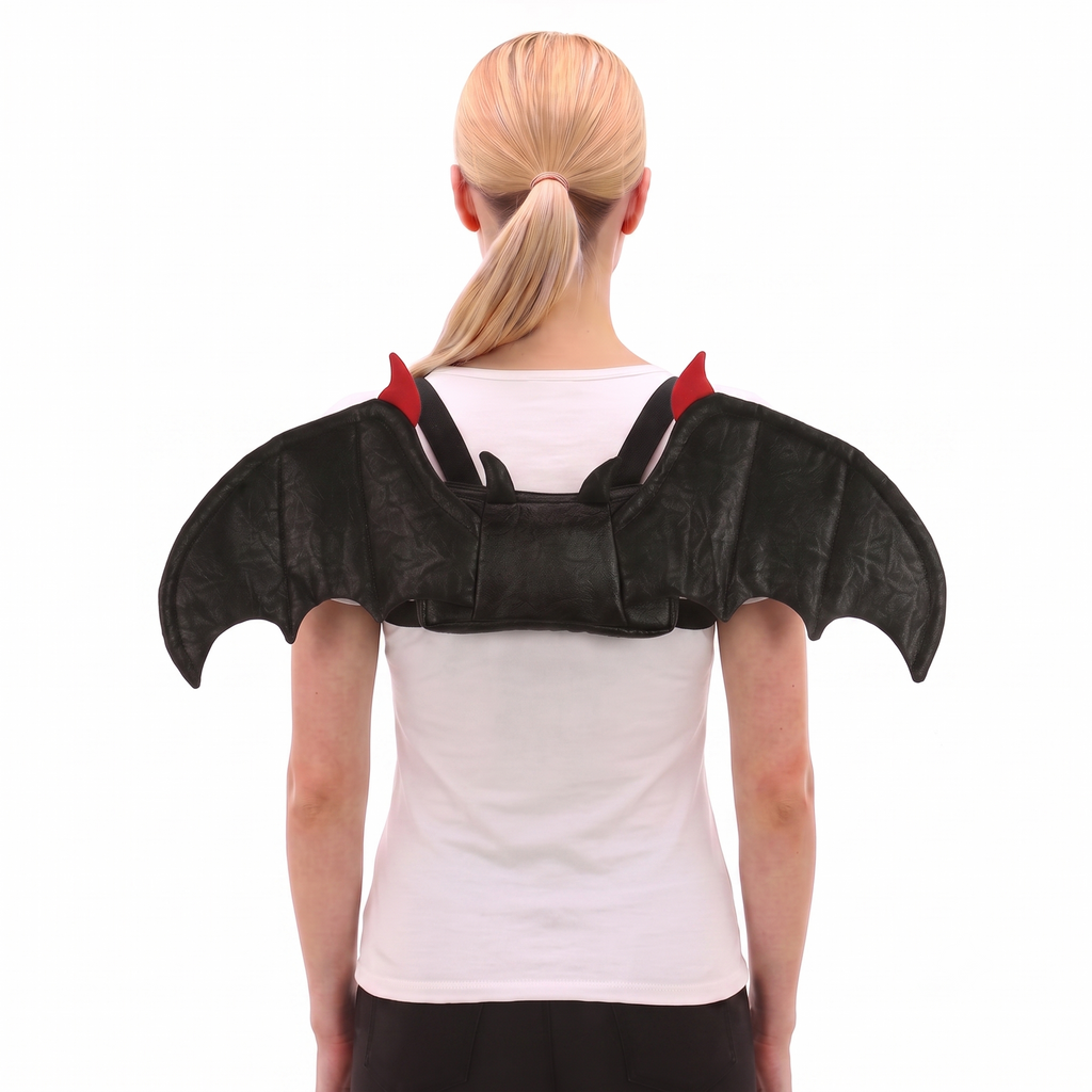 Bat Wing Backpack in Polyester –