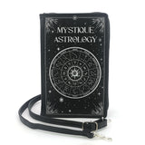 Mystique Astrology Book Clutch Bag in Vinyl