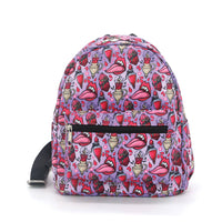 Vampire Tongue Mini Backpack in Polyester