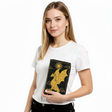 THE BOOK OF DRAGON BOOK CLUTCH BAG IN VINYL