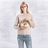 Furry Cat Handheld Purse in Polyester