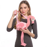 Flamingo Plushy Backpack in Polyester