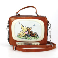 Pooh & Firends Looking up at Sky TV Bag in Vinyl