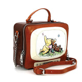 Pooh & Firends Looking up at Sky TV Bag in Vinyl