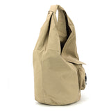 Cat Patch Pocket Hobo Bag in Polyester