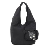 Cat Patch Pocket Hobo Bag in Polyester