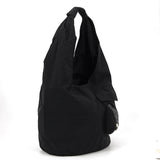 Cat Patch Pocket Hobo Bag in Polyester