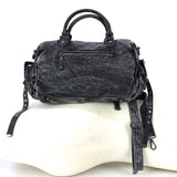 Vintage Wash Denim Satchel