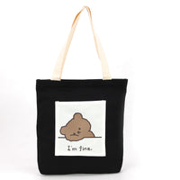 "I'm Fine" Canvas Tote Bag