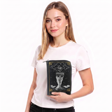 Oracle Book Clutch in Vinyle