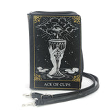 Oracle Book Clutch in Vinyle