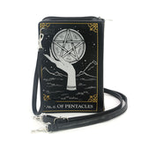 Oracle Book Clutch in Vinyle