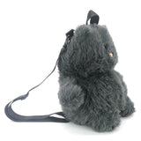 fur cat backpack