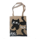 Cats ! Cats ! Cats ! 3 pcs tote bags