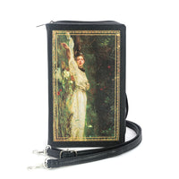 THE  FATE OF OPHELIA BOOK CLUTCH BAG IN VINYL