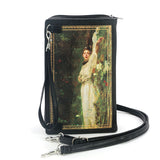 THE  FATE OF OPHELIA BOOK CLUTCH BAG IN VINYL
