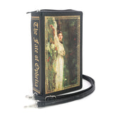 THE  FATE OF OPHELIA BOOK CLUTCH BAG IN VINYL