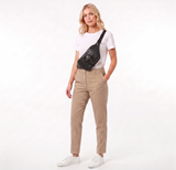 PROTRUDED SKULL BELT BAG IN VINYL