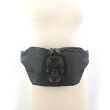 PROTRUDED SKULL BELT BAG IN VINYL