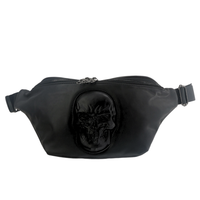 PROTRUDED SKULL BELT BAG IN VINYL